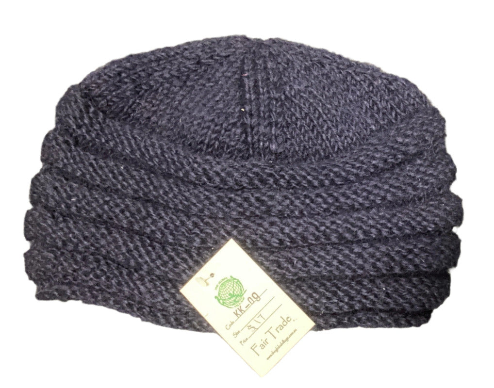 Nepalese Winter Woolen Beanies Hand Crafted in Nepal-Hand Picked Imports