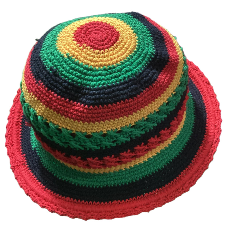 Kids Rasta Festival Unisex Sun Hat Size Kids 1-5 years-Hand Picked Imports