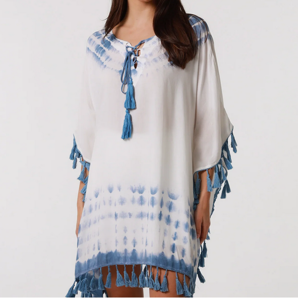 Ladies Knee Length Kaftan Size 8 to 16 by Isabella-Hand Picked Imports