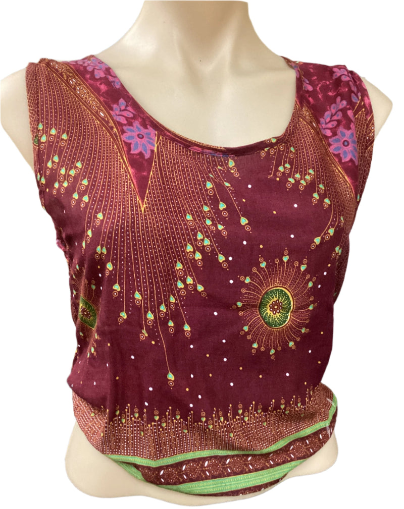 Ladies summer Rayon Top Size Medium-Hand Picked Imports