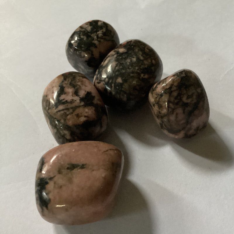 Choose Six Tumble stones/ Crystals + Bag-Hand Picked Imports