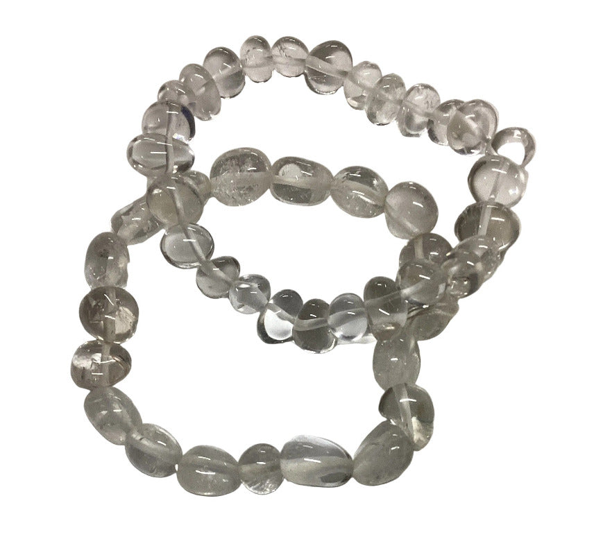 Natural Clear Quartz Boho Crystal Bracelets-Hand Picked Imports