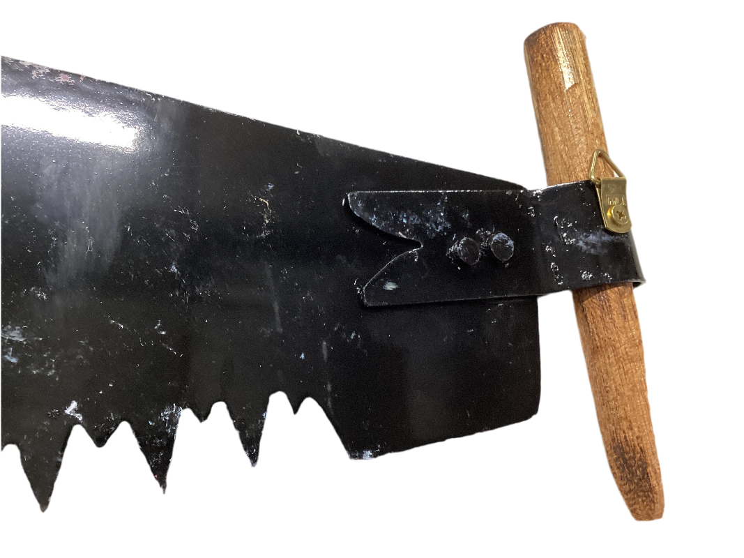 Hand Painted Miniature Crosscut Saws By Artist Susan Hend Russell-Hand Picked Imports