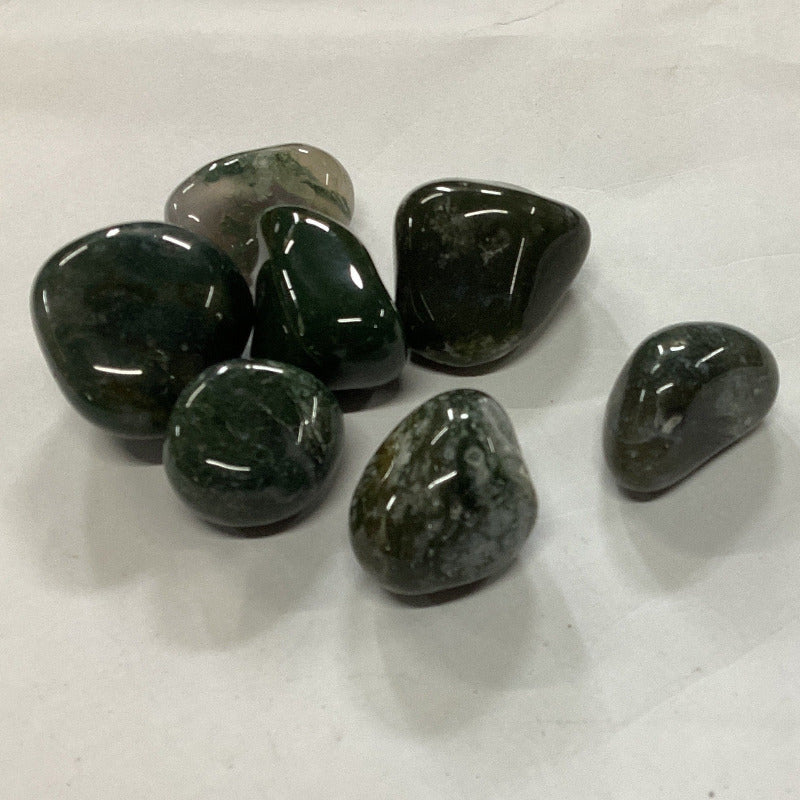 Choose Six Tumble stones/ Crystals + Bag-Hand Picked Imports