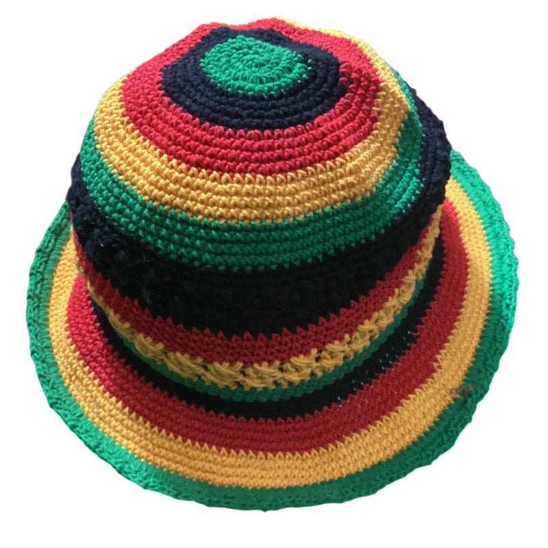 Kids Rasta Festival Unisex Sun Hat Size Kids 1-5 years-Hand Picked Imports