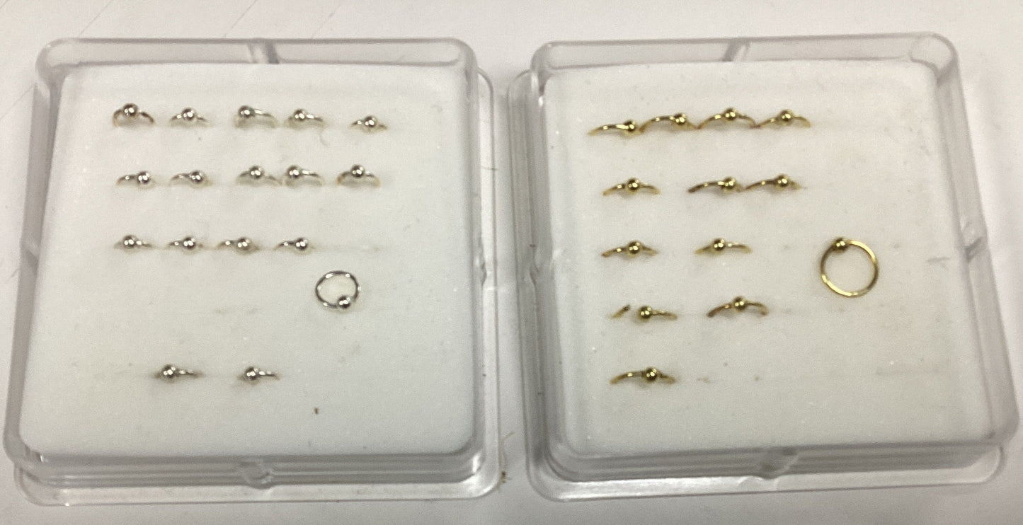 925 Sterling Silver or Gold Plated Finger Nail Rings-Hand Picked Imports