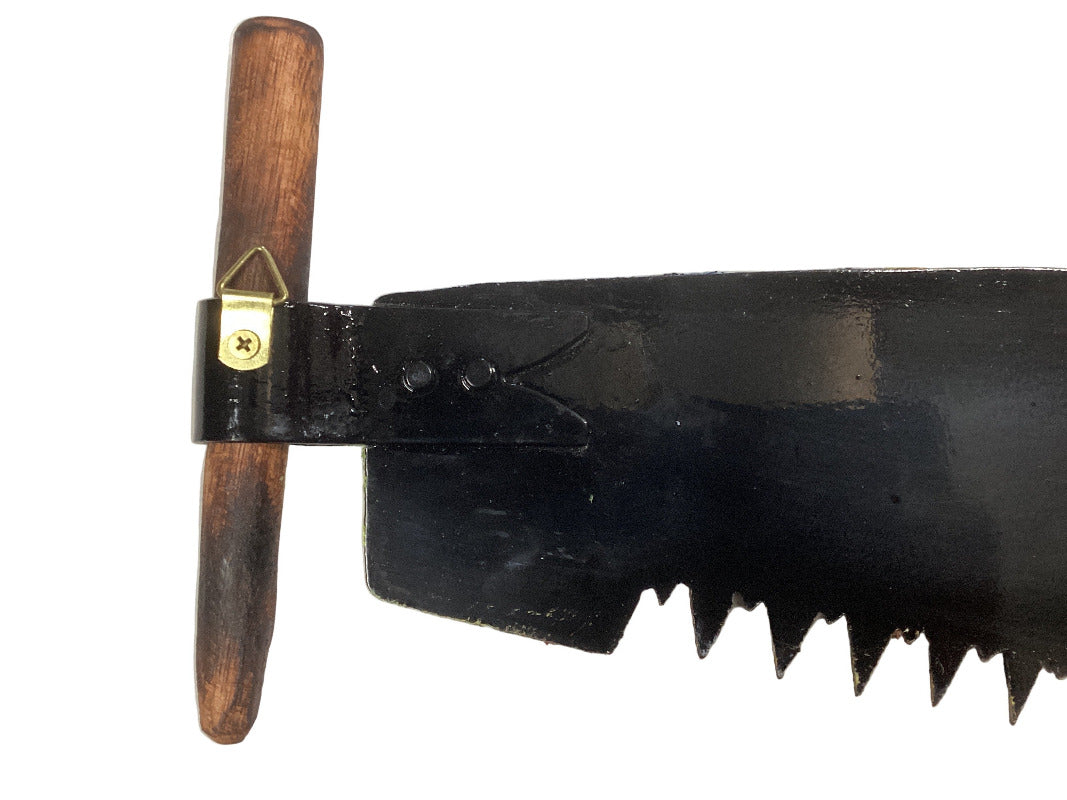 Hand Painted Miniature Crosscut Saws By Artist Susan Hend Russell-Hand Picked Imports