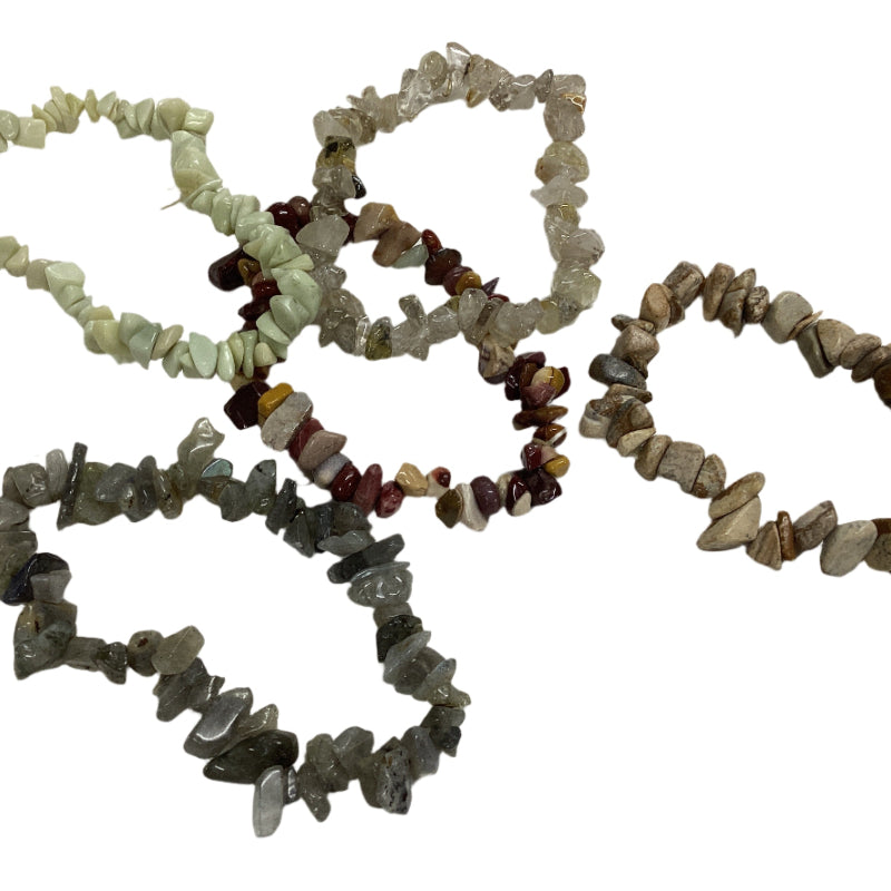 Crystal Chip Bracelets-Hand Picked Imports