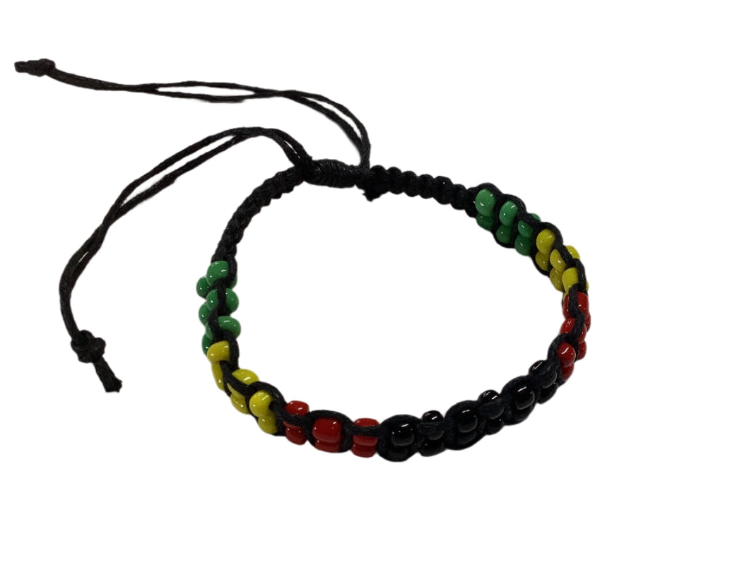 Assorted Adjustable Unisex Beaded Bracelet-Hand Picked Imports