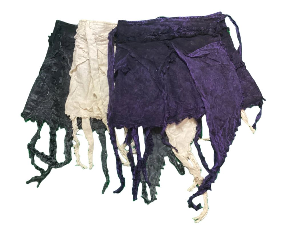 Ladies Stone Washed Wrap-around BoHo Pixie skirt Size S/M-Hand Picked Imports