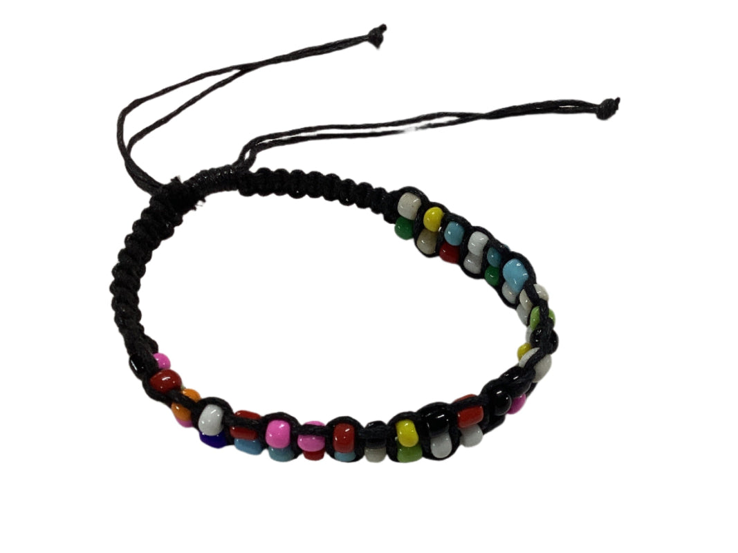Assorted Adjustable Unisex Beaded Bracelet-Hand Picked Imports