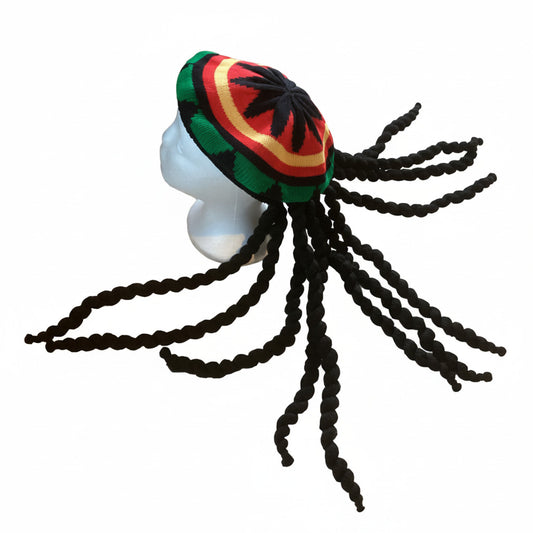Bob Marley Rasta Festival Party BoHo Unisex Hippie Hat-Hand Picked Imports