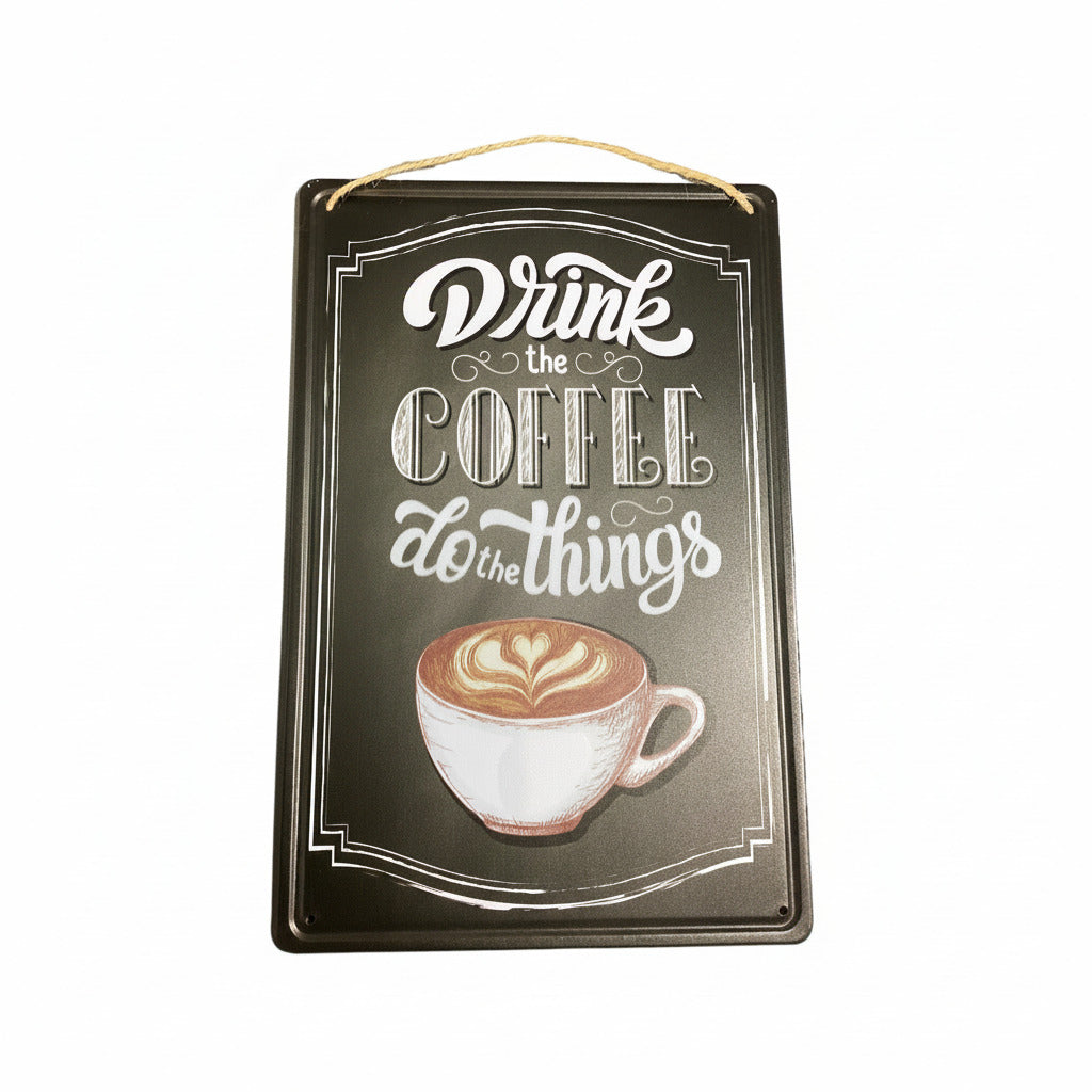 Coffee - Tin Sign 30 X 20 cm-Hand Picked Imports