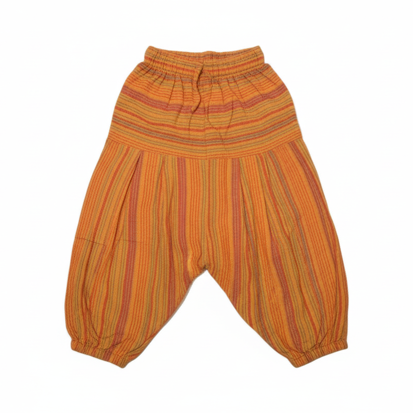 Baby/Toddler Cotton Unisex Hippie Aladdin Pants Fit Ages 1 to3-Hand Picked Imports