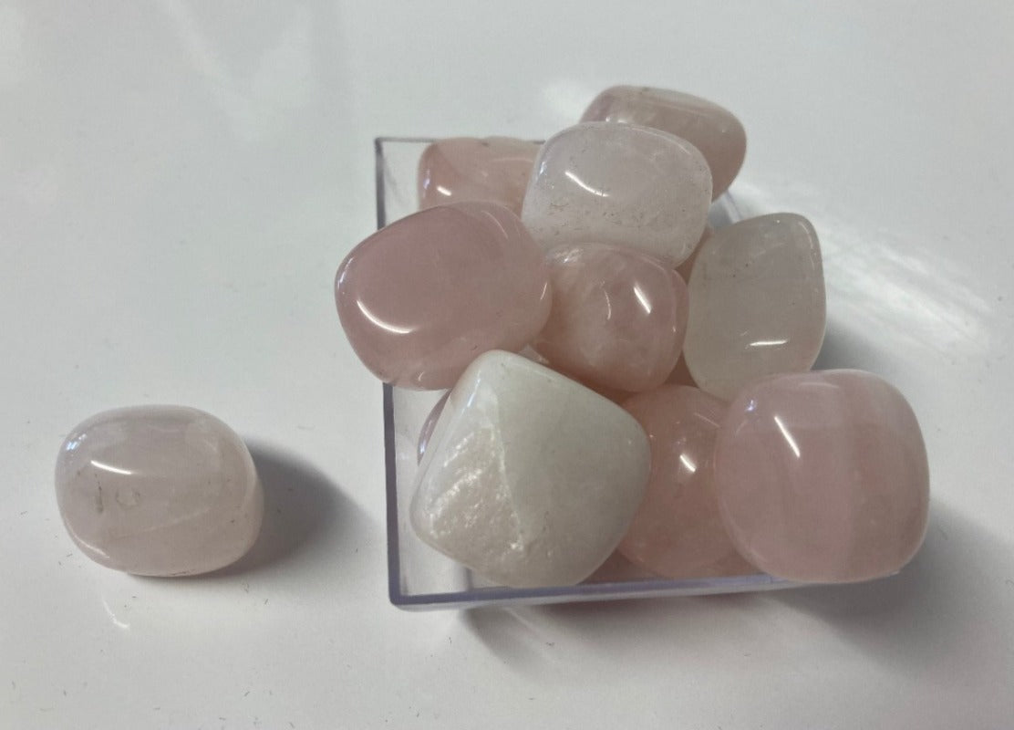 Choose Six Tumble stones/ Crystals + Bag-Hand Picked Imports
