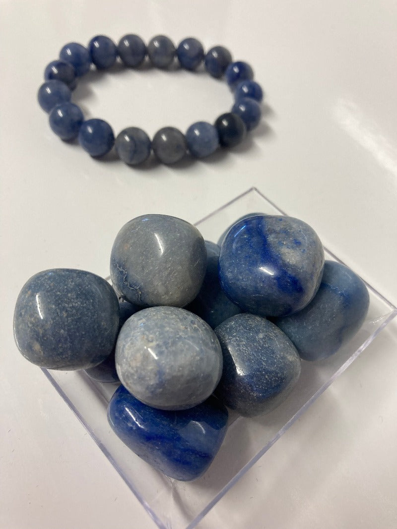Choose Six Tumble stones/ Crystals + Bag-Hand Picked Imports