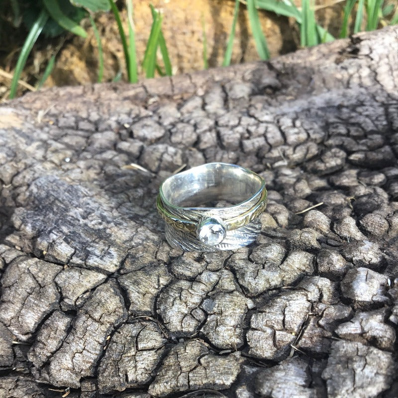 Spinning Meditation Ring-Hand Picked Imports