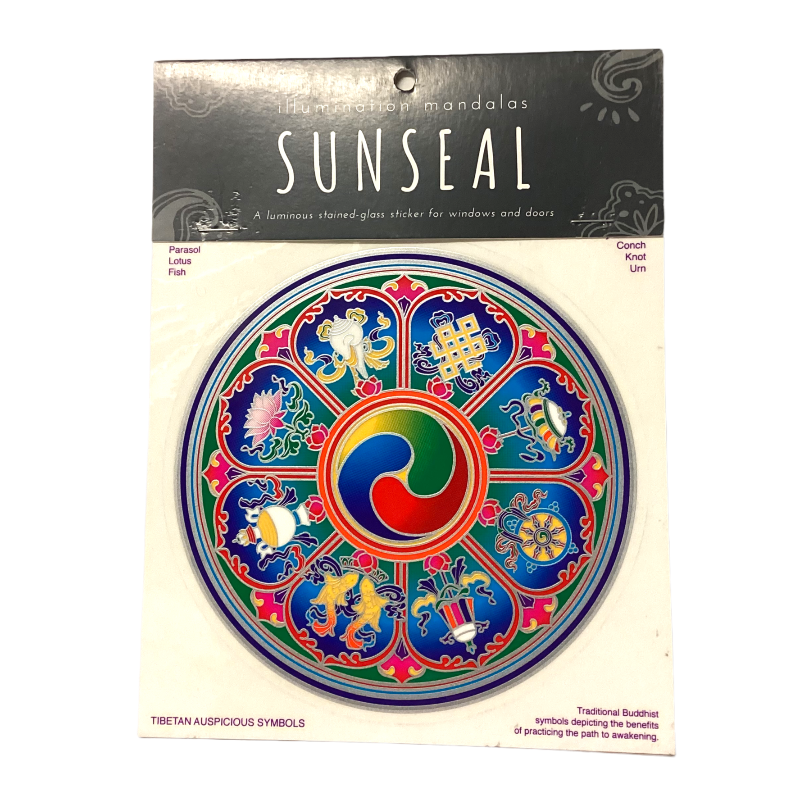 Mindfulness Sunseal Window Car Window Art Sticker Decal Stickers-Hand Picked Imports