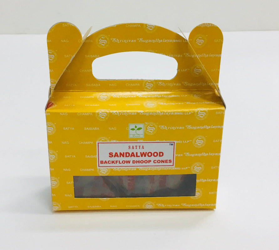Satya Backflow Dhoop Incense Cones-Hand Picked Imports