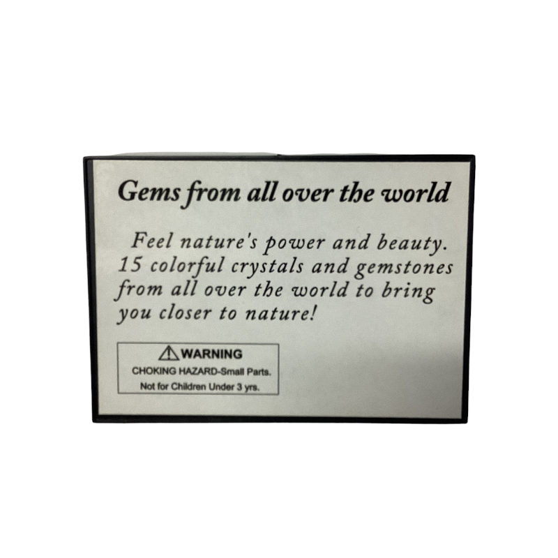 Small Boxed Crystal Gems From all over the World-Hand Picked Imports