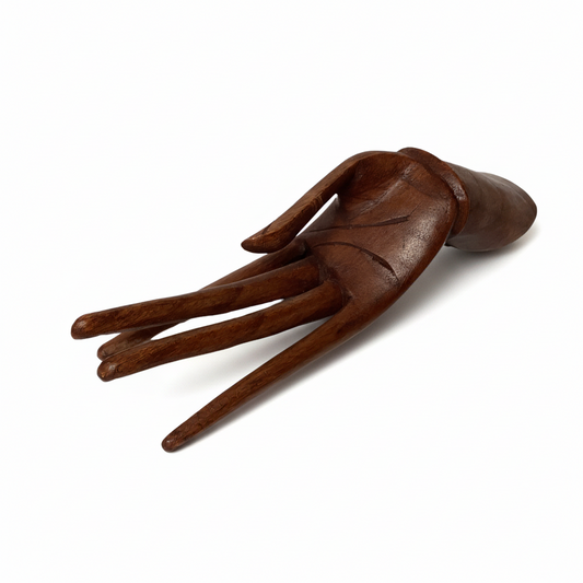 Ideal Jewellery Display Hand Carved from Wood 25cm-Hand Picked Imports