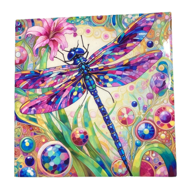 Magical Spiritual Ceramic Trivets - Teapot Coasters Cork Tile 20x20cm-Hand Picked Imports