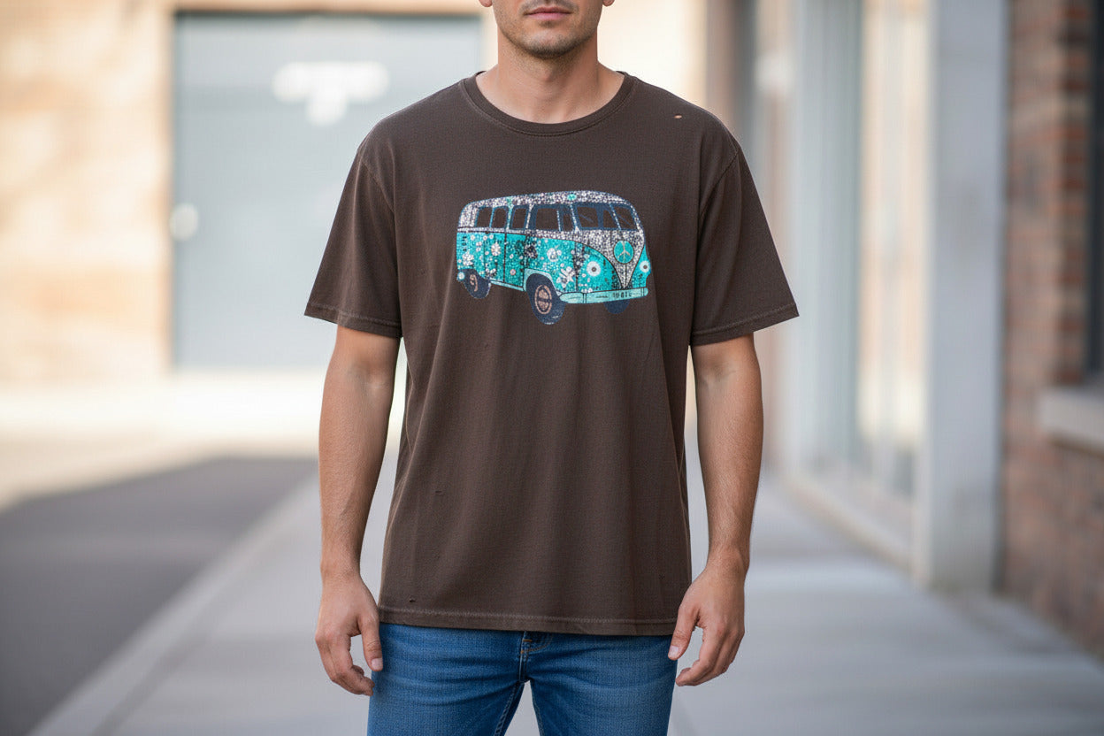 XXL Kombi Design Men's/ Ladies /Unisex Cotton T-Shirt-Hand Picked Imports