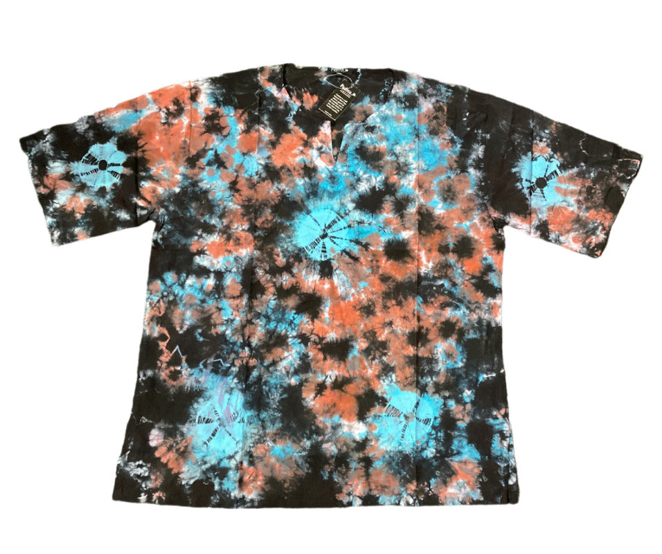 Tie-Dyed Men's/Unisex Cotton T-Shirt/Top-Hand Picked Imports