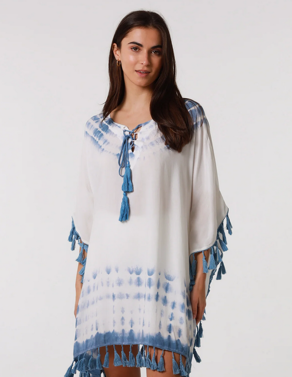 Ladies Short Rayon Kaftan Size 8 to 16 by Isabella-Hand Picked Imports