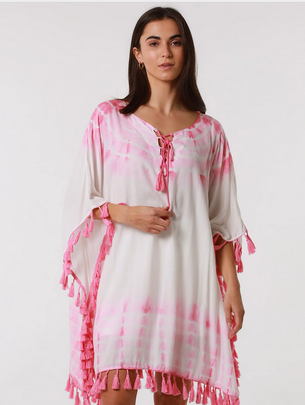 Ladies Short Rayon Kaftan Size 8 to 16 by Isabella-Hand Picked Imports