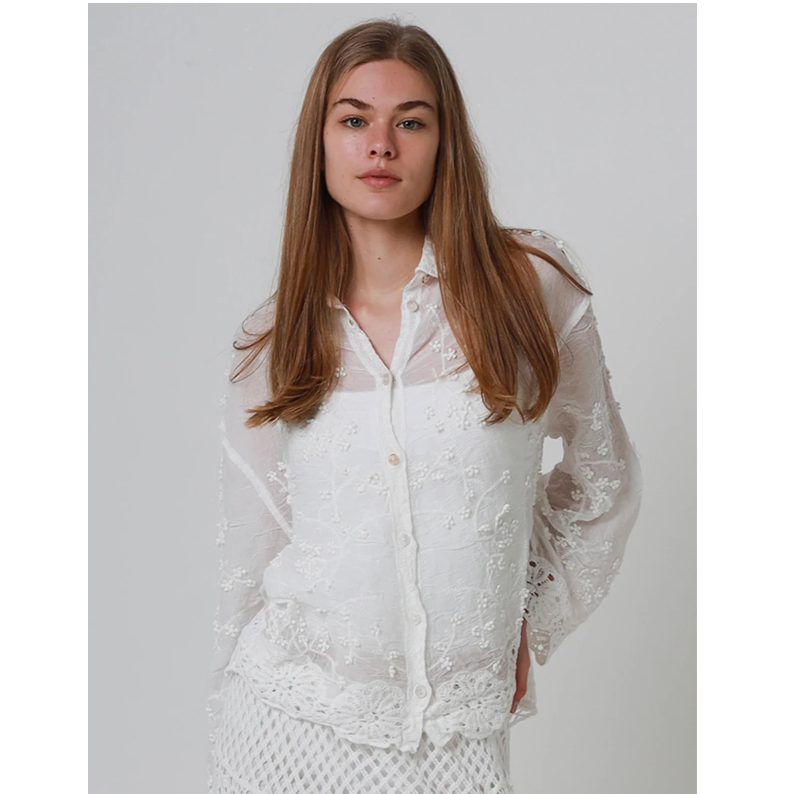 Ladies Cream or White Lace Top & Skirt Set – Size 10–14-Hand Picked Imports