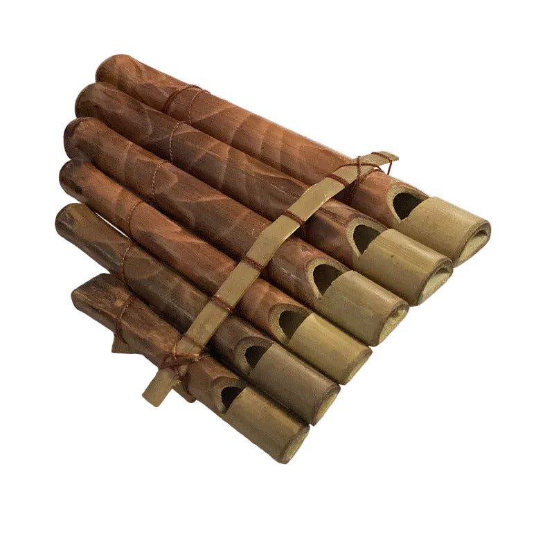 Small Bamboo Pan Flute 9cm Wide-Hand Picked Imports