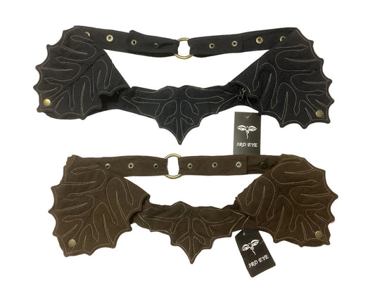 Adjustable Cotton Money Belt with Four Zip up pockets-Hand Picked Imports