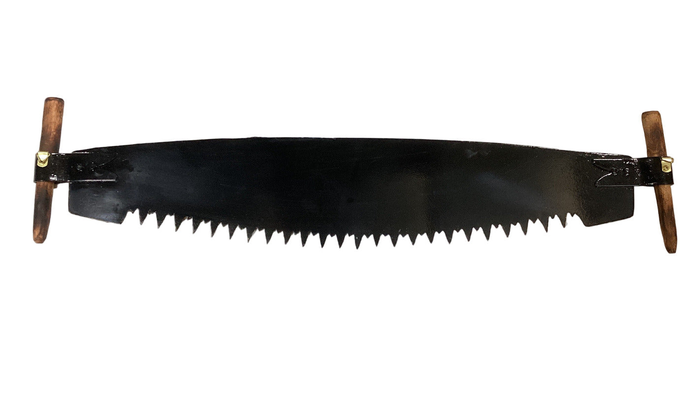 Hand Painted Miniature Crosscut Saws By Artist Susan Hend Russell-Hand Picked Imports