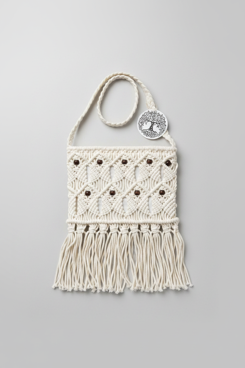 Women's Boho Macramé Festival Bag-Hand Picked Imports
