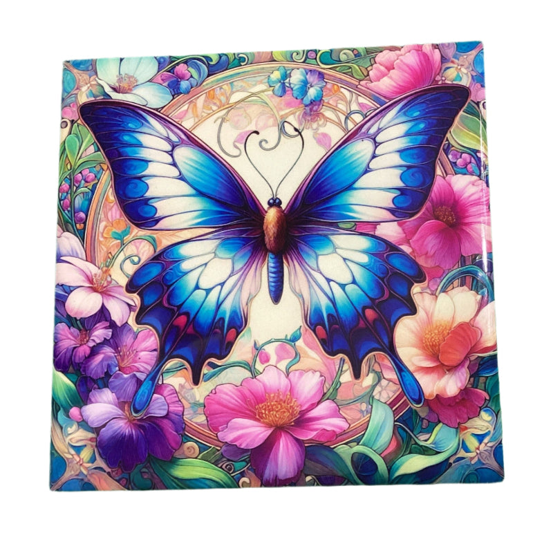 Magical Spiritual Ceramic Trivets - Teapot Coasters Cork Tile 20x20cm-Hand Picked Imports