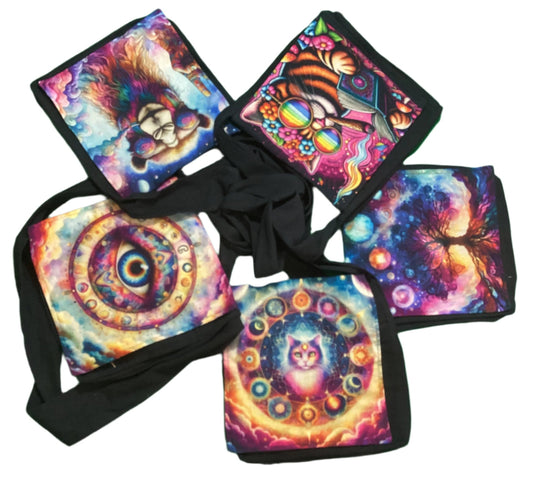 BoHo Festival Laser printed Bags Made in India-Hand Picked Imports