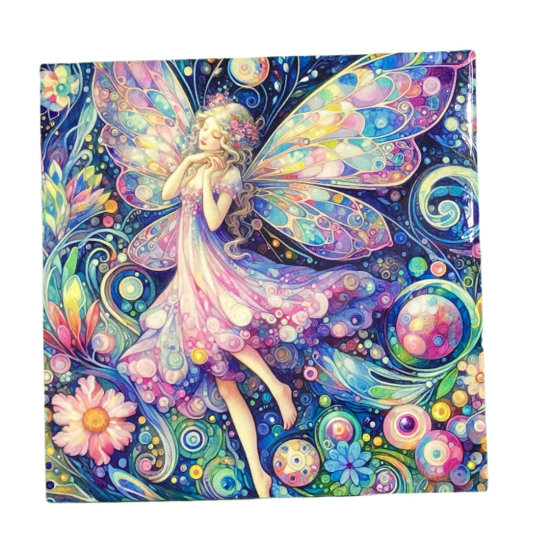 Magical Spiritual Ceramic Trivets - Teapot Coasters Cork Tile 20x20cm-Hand Picked Imports