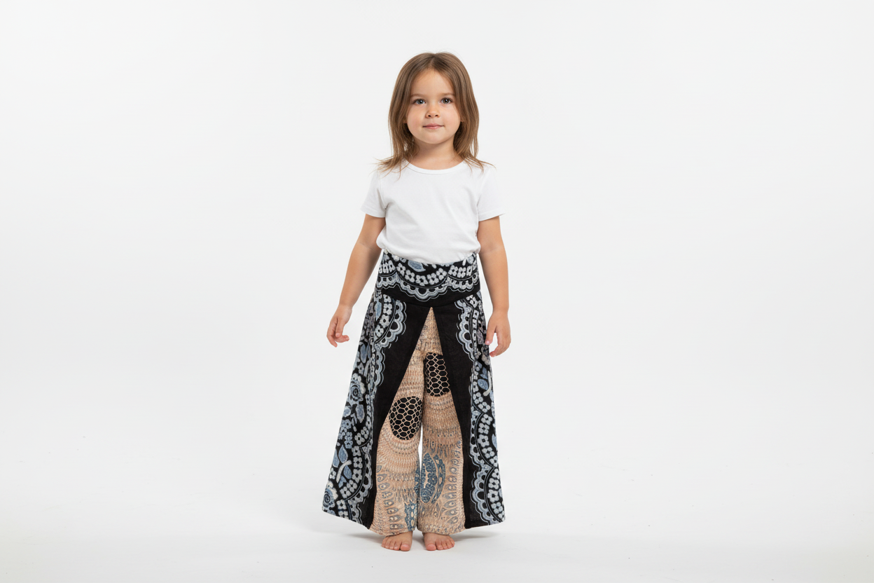 Girls Rayon Hippie Pants 5 sizes 6 months to 7 years-Hand Picked Imports