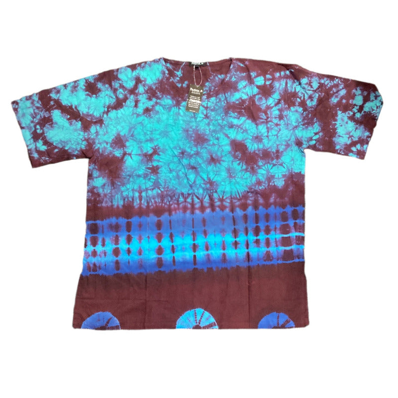 Tie-Dyed Men's/Unisex Cotton T-Shirt/Top-Hand Picked Imports