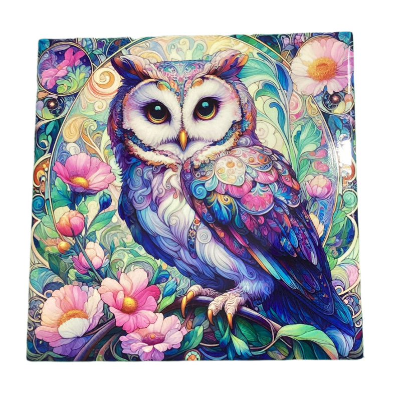 Magical Spiritual Ceramic Trivets - Teapot Coasters Cork Tile 20x20cm-Hand Picked Imports