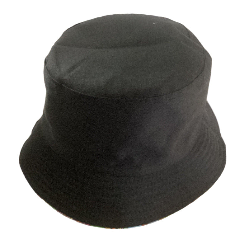 Groovey Unisex Reversible Cotton Printed Trippy Festival Bucket Hat-Hand Picked Imports