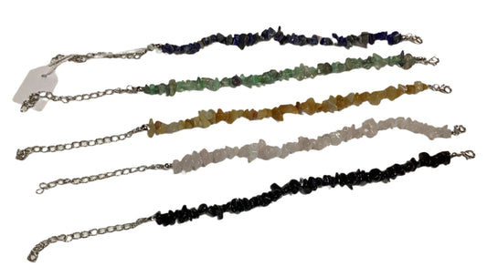 Adjustable Crystal Anklets Van Stock-Hand Picked Imports