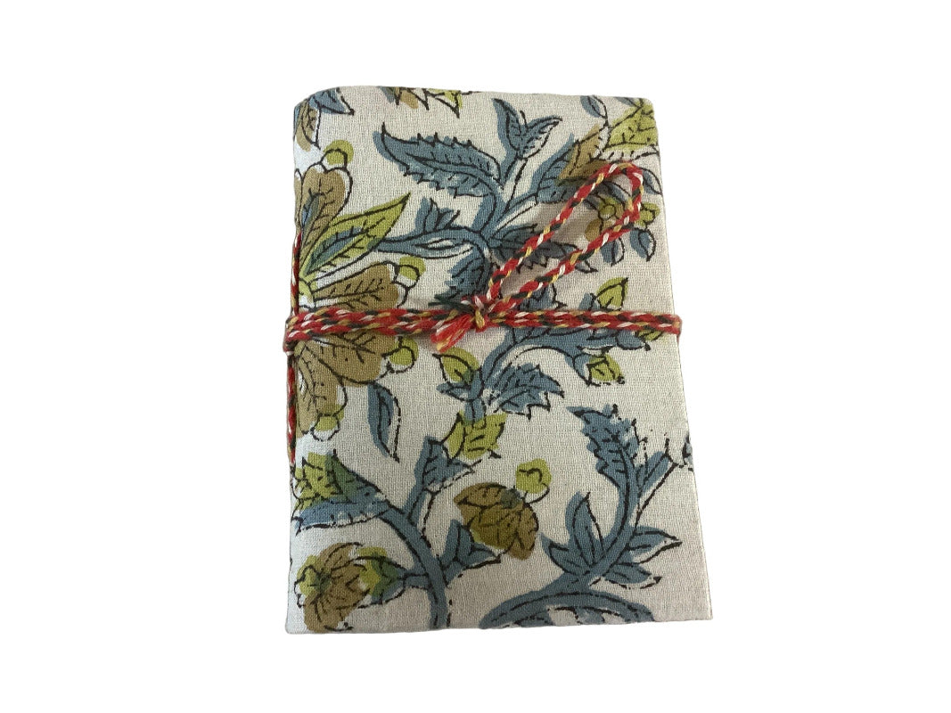 Mini Handcrafted Art Journal with Hand Made Paper from India Size 9 x 8 cm-Hand Picked Imports