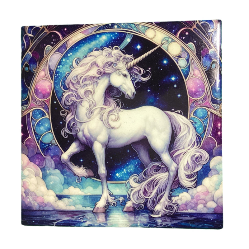 Magical Spiritual Ceramic Trivets - Teapot Coasters Cork Tile 20x20cm-Hand Picked Imports