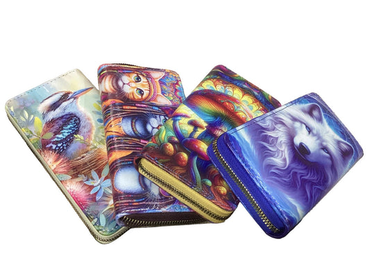 Large Printed BoHo Hippie Purses/ wallet-Hand Picked Imports