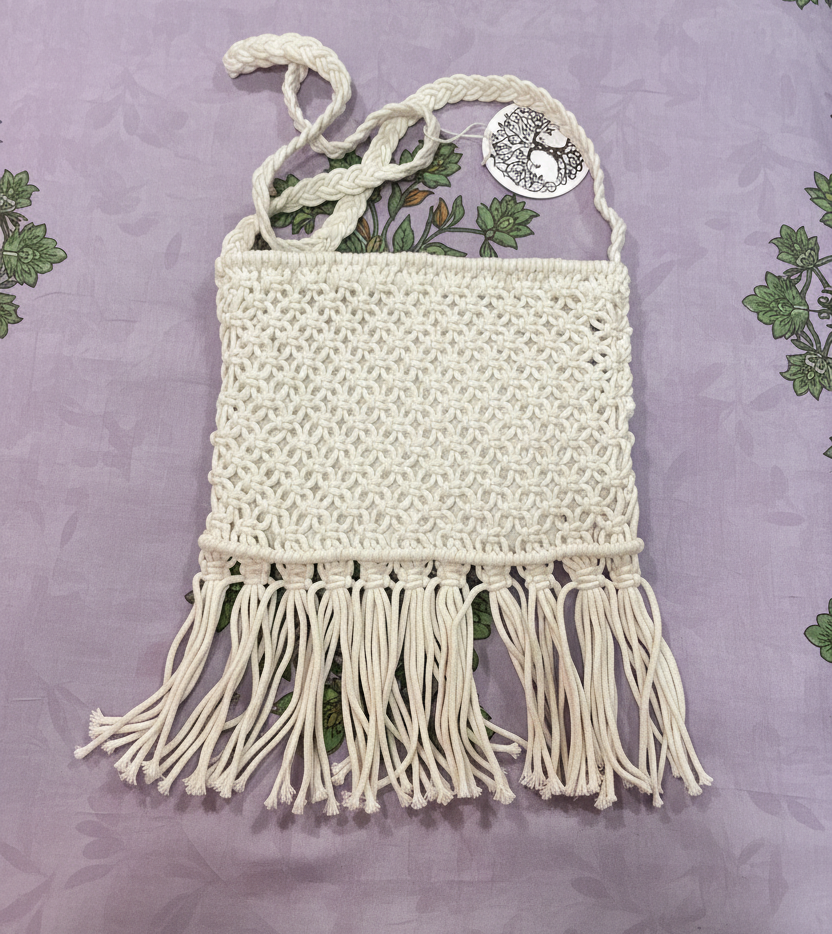 Women's Boho Macramé Festival Bag-Hand Picked Imports