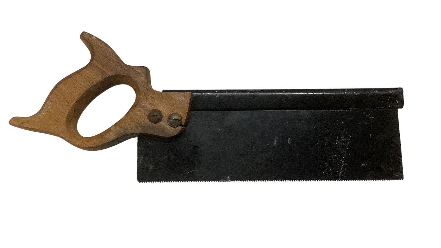 Small Hand Saw Painted By Artist Susan Hend Russell 37.5 x9cm-Hand Picked Imports