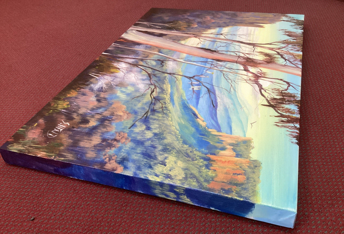 Painting On Stretched Canvas 20 x 30 inches By Susan Hend Russell-Hand Picked Imports