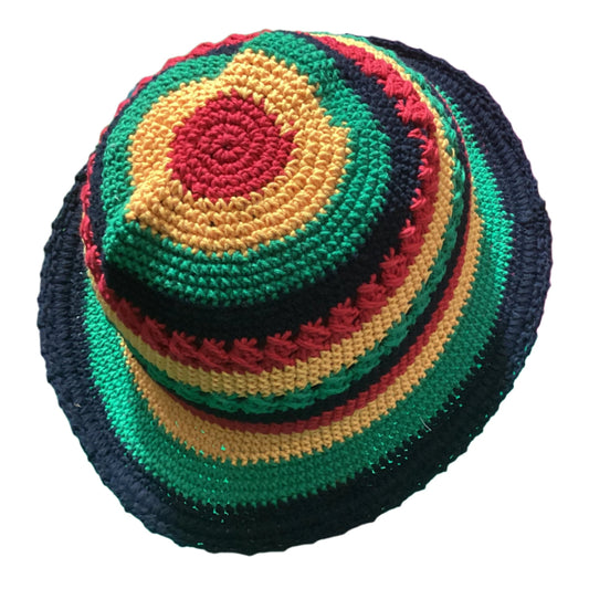 Kids Rasta Festival Unisex Sun Hat Size Kids 1-5 years-Hand Picked Imports